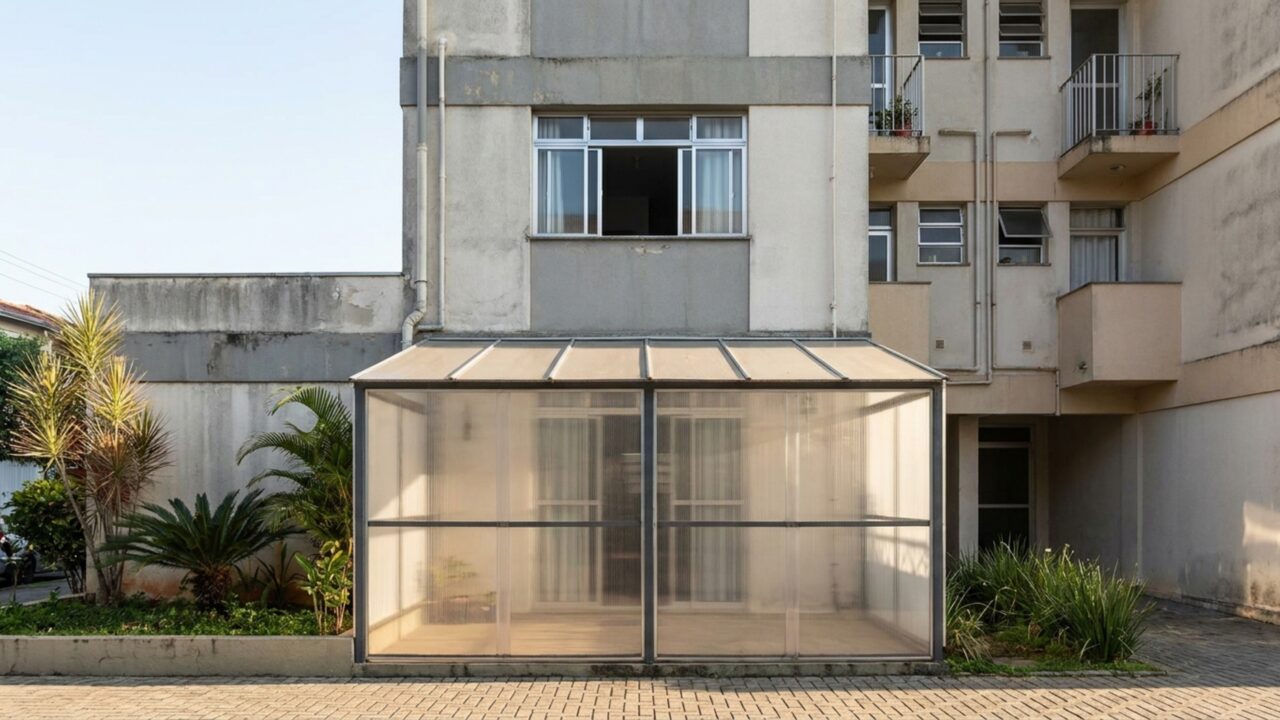 Casal instala película escura para ganhar privacidade e vizinho de prédio em frente reclama que reflexo do sol passou a atingir sua sala durante horas