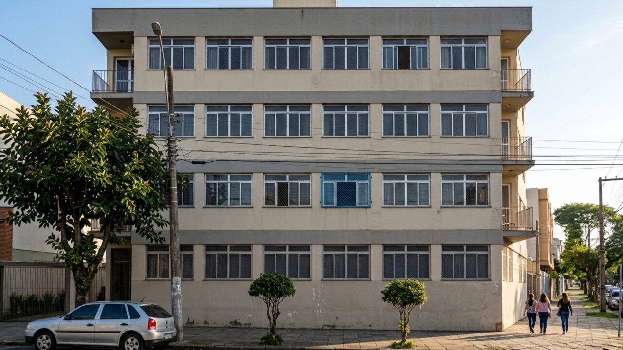Moradora coloca tela de proteção nas janelas depois que filho começa a subir nos móveis e condomínio questiona material usado justamente por aparecer na fachada