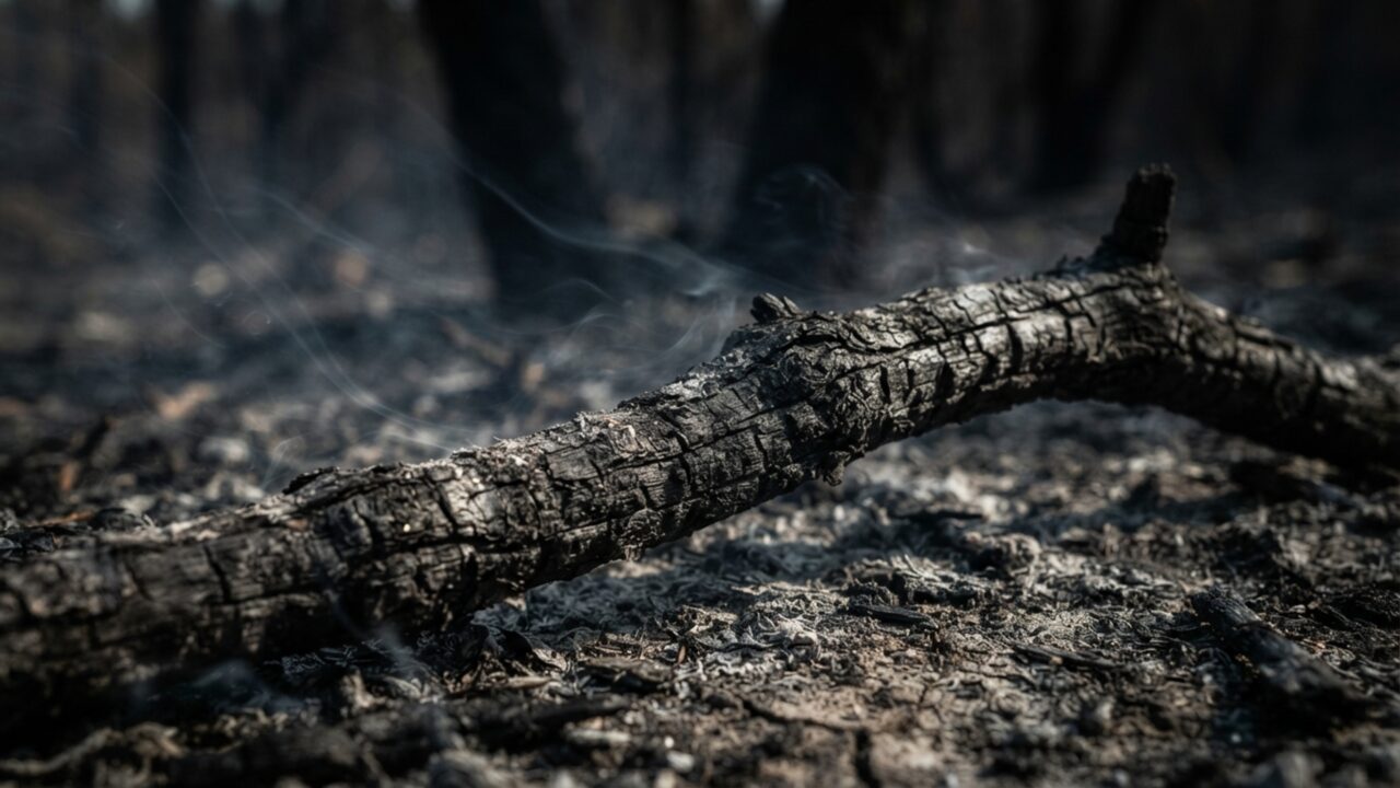 Incêndios se juntaram até formar uma área queimada do tamanho de uma grande metrópole enquanto satélites mostravam reservatórios cercados por vegetação carbonizada