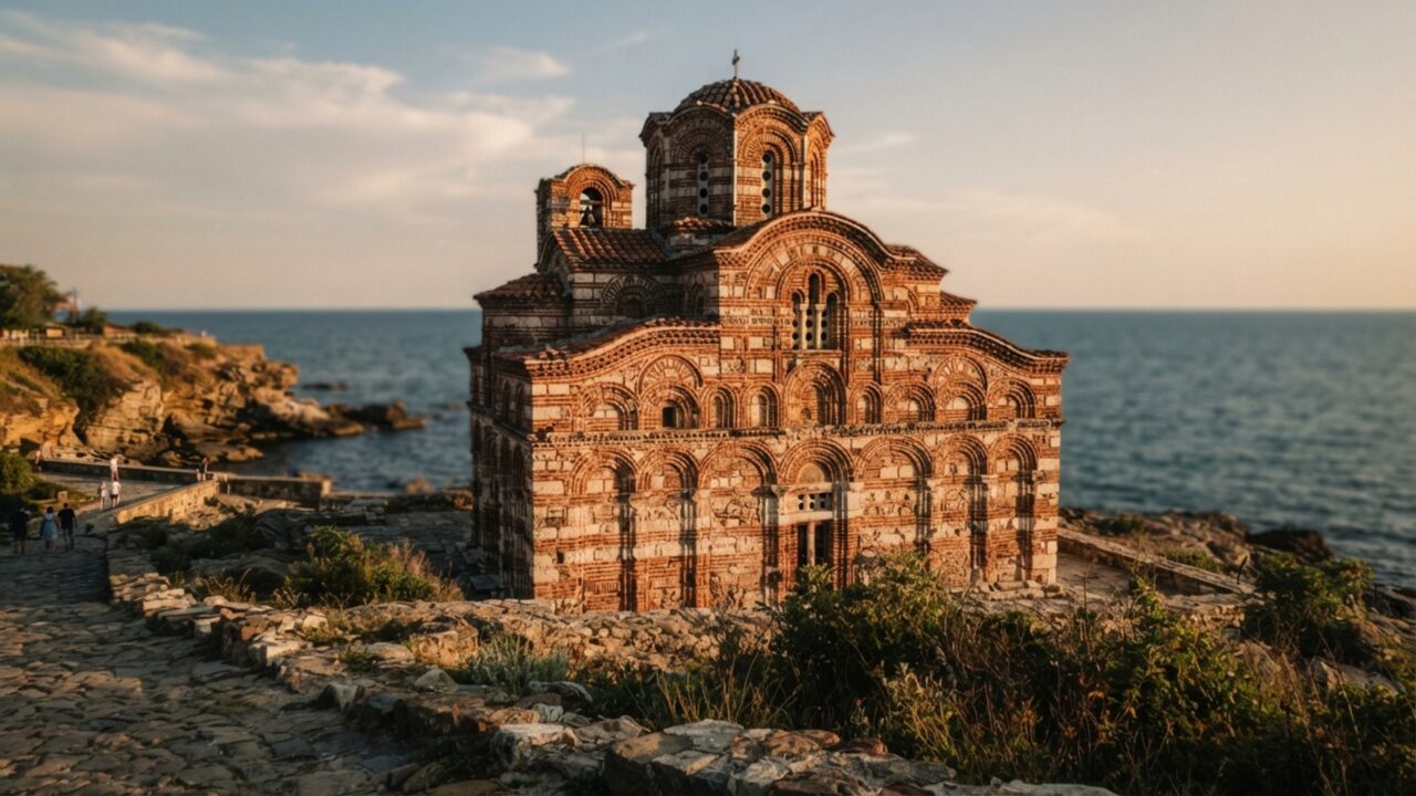 Uma cidade de 3 mil anos ficou presa numa península: Nessebar reúne camadas trácias, gregas, bizantinas e casas de madeira