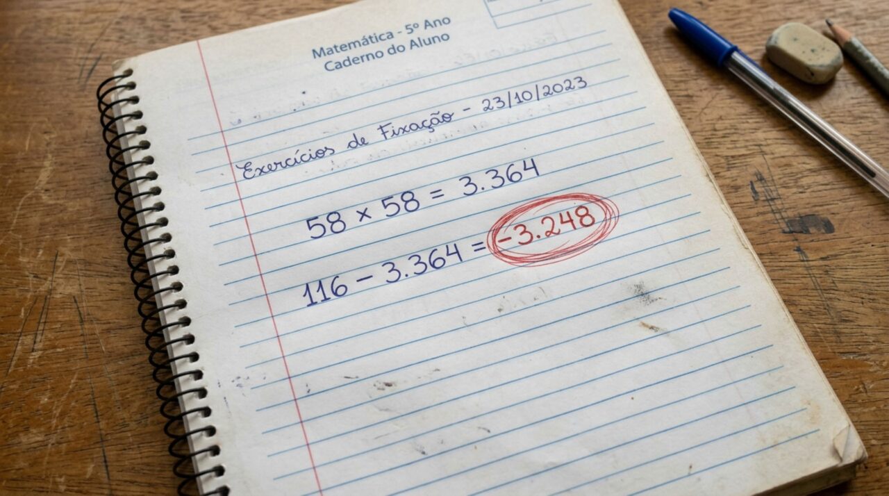 Apenas quem domina a matemática básica resolve 58 + 58 - 58 x 58
