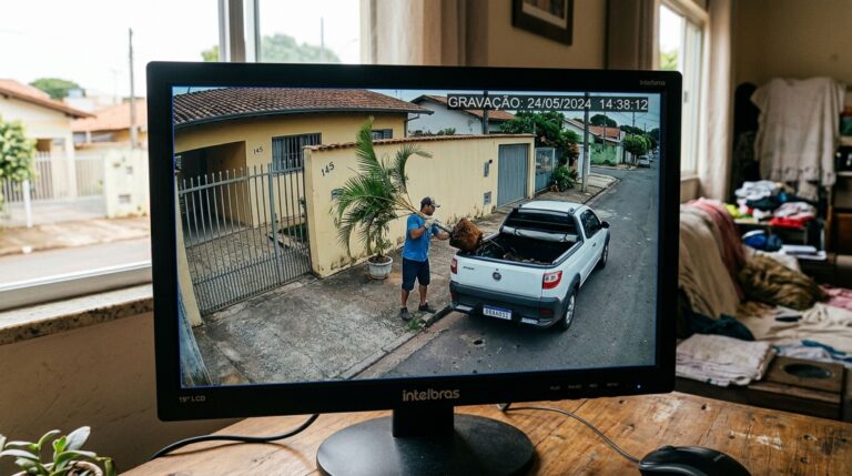 Idosa planta palmeiras em frente à sua fachada para embelezar a residência, dias depois, descobre que as plantas foram arrancadas e levadas, moradora alega que a frente possui câmeras de segurança e tomará as medidas cabíveis para encontrar o culpado