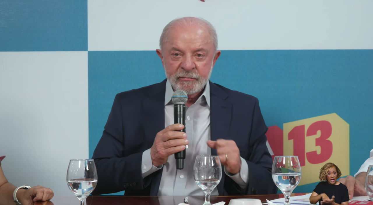 Lula sobre Flávio: “Nasceu no meio da milícia”