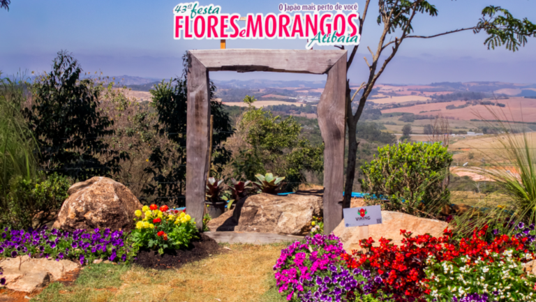 Festa Flores e Morangos, de Atibaia