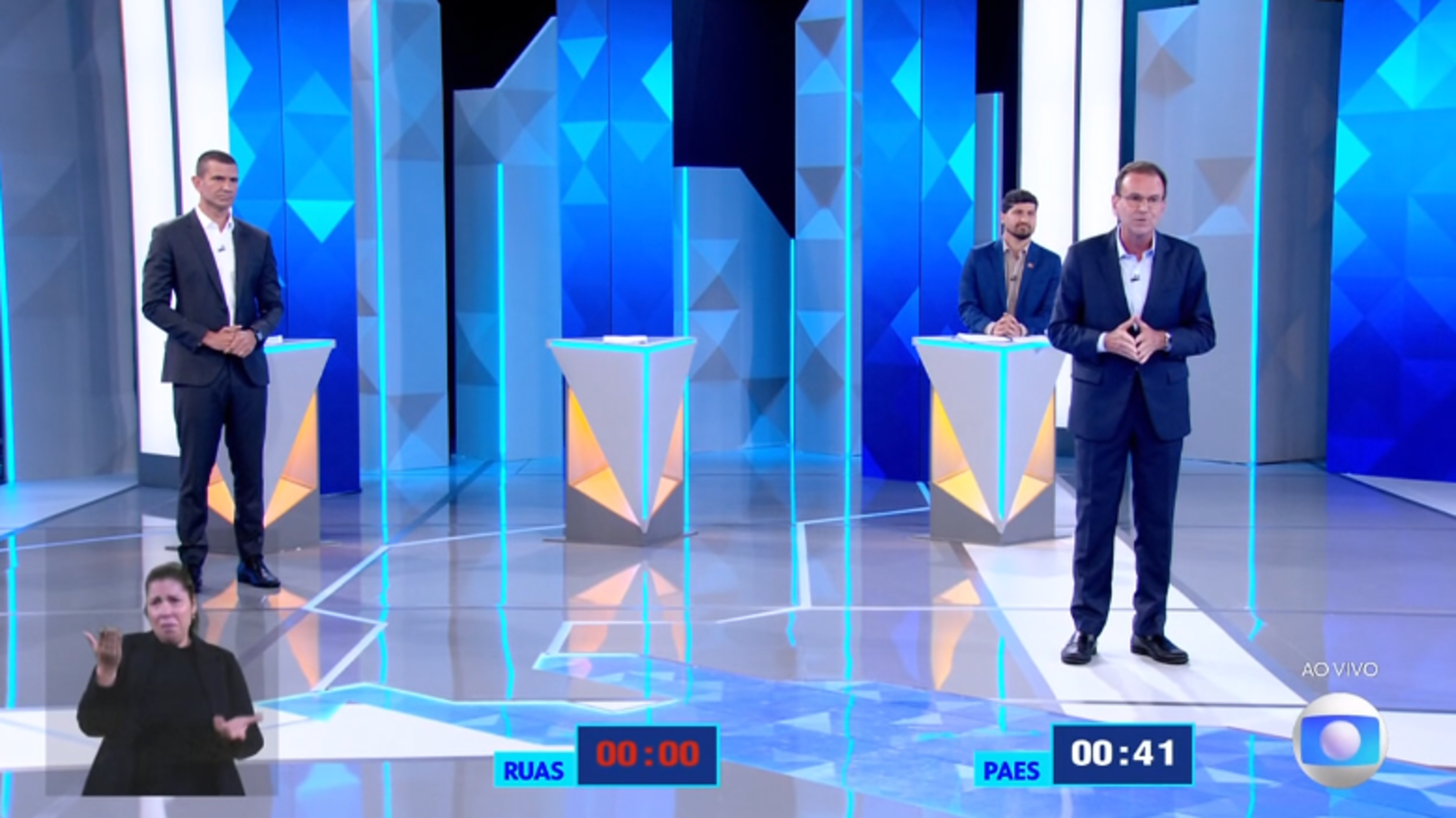 Ruas nacionaliza debate, e Paes evita falar de Lula