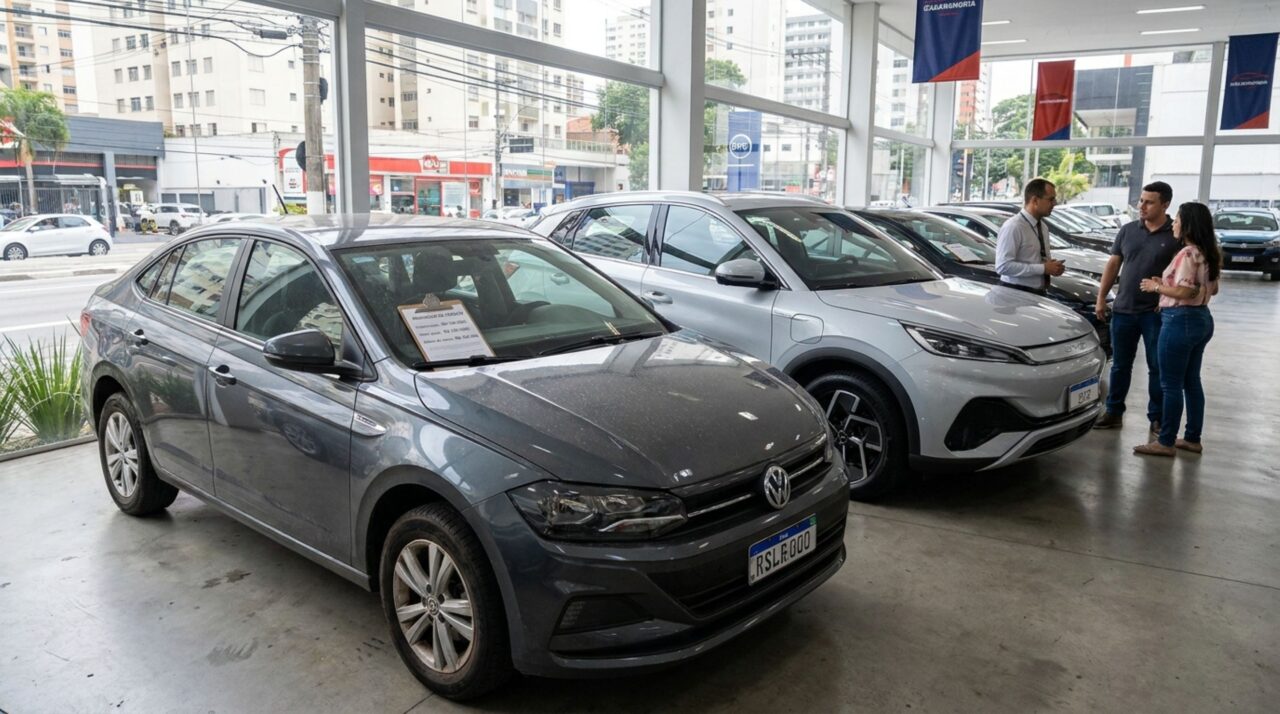 Motorista decide trocar o carro a combustão por um elétrico, leva o seminovo para avaliação e descobre que o veículo perdeu quase um terço do valor em apenas quatro meses