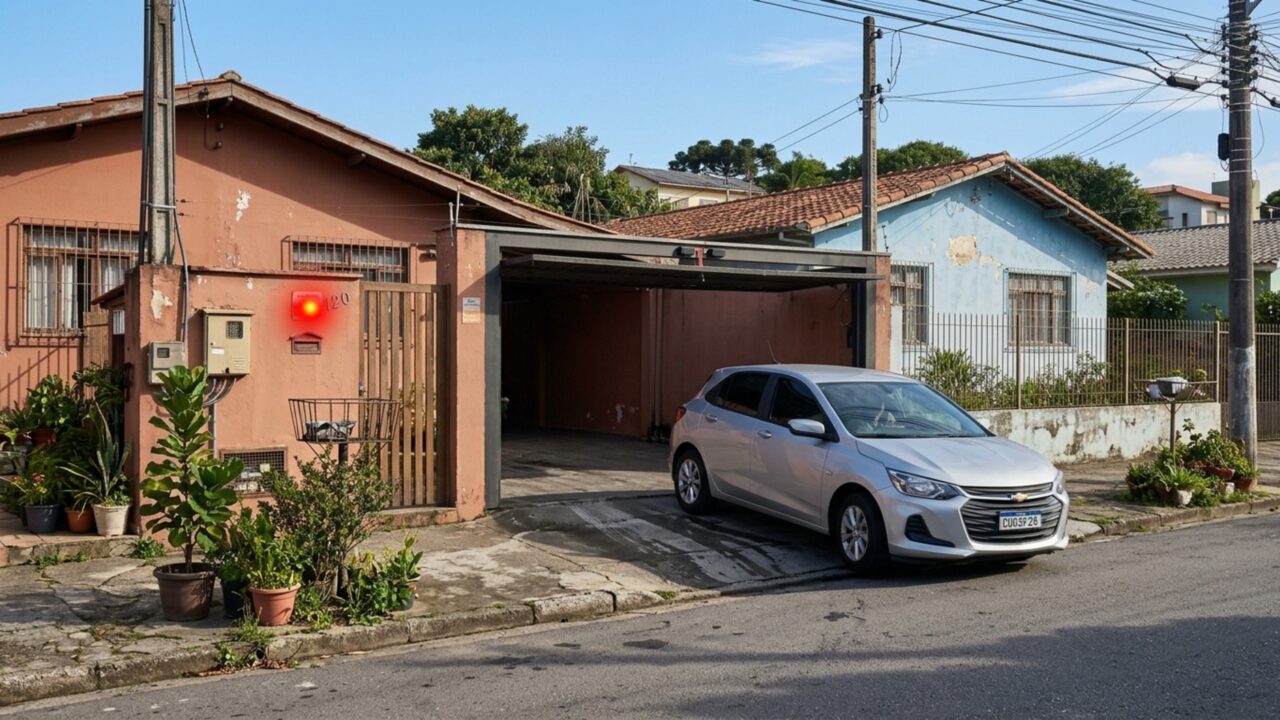 Ao colocar trava extra no portão depois de uma tentativa de arrombamento, morador fecha também o único acesso usado pelo vizinho para alcançar o registro de água instalado entre as duas casas