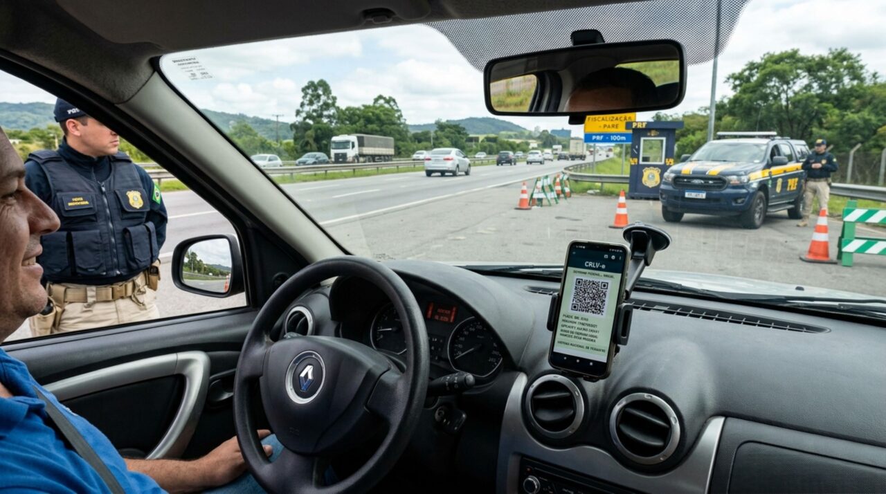 Motorista pega carro emprestado, é parado pela fiscalização e descobre quais documentos deveriam estar com ele para comprovar que o carro não é furtado
