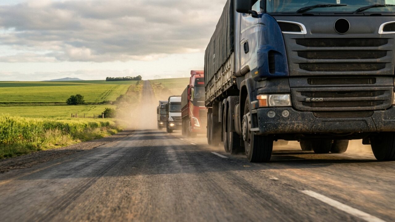 Agricultor permite passagem do vizinho durante uma colheita e cinco anos depois encontra estrada asfaltada sendo usada diariamente por caminhões
