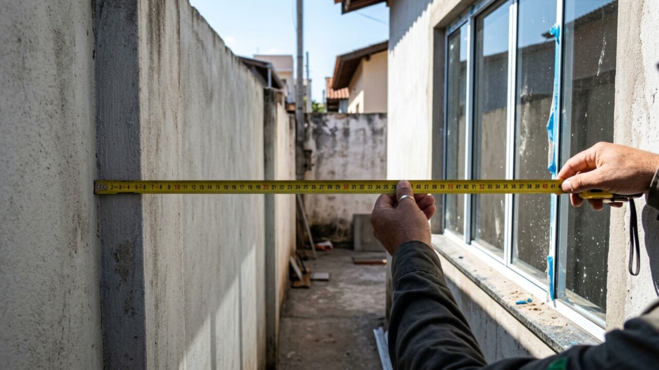 Casal reforma a casa inteira e só depois descobre que a janela nova do quarto ficou aberta diretamente para o quintal do vizinho, que exige mudança na obra