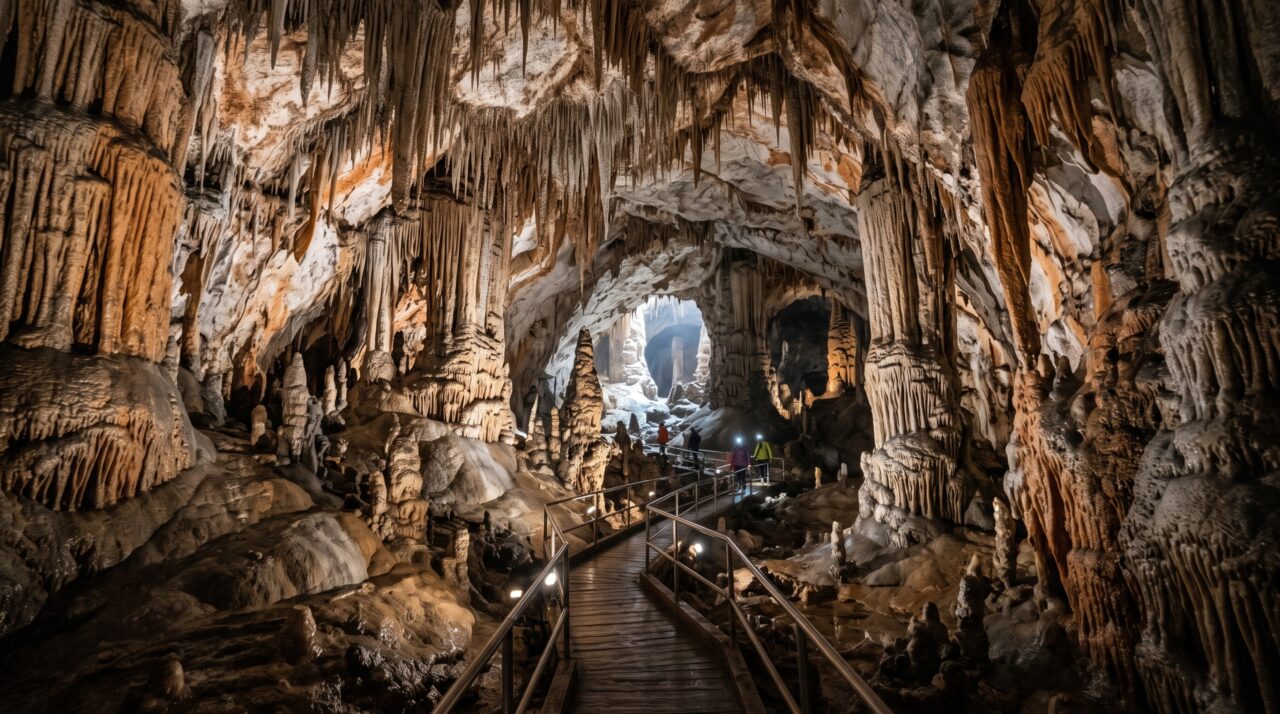 Cavernas escondidas na Sierra Nevada aparecem desde 500 até quase 3 mil metros de altitude e algumas mantêm paredes transparentes de gelo enquanto outras são quentes e secas