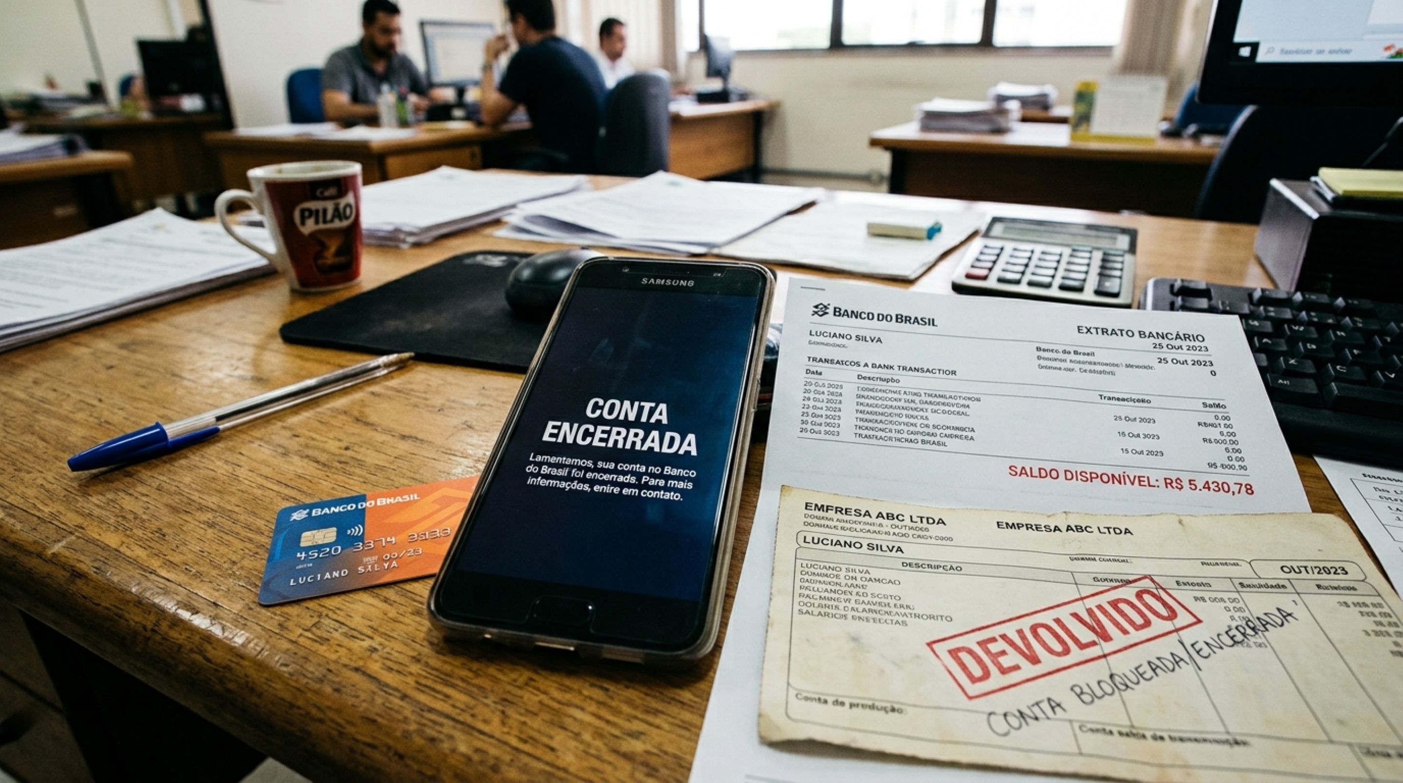Cliente teve conta encerrada sem aviso, ao entrar em contato com o banco, tem o pedido negado de ter sua conta de volta, entra na justiça e deverá ser indenizado pelo Banco