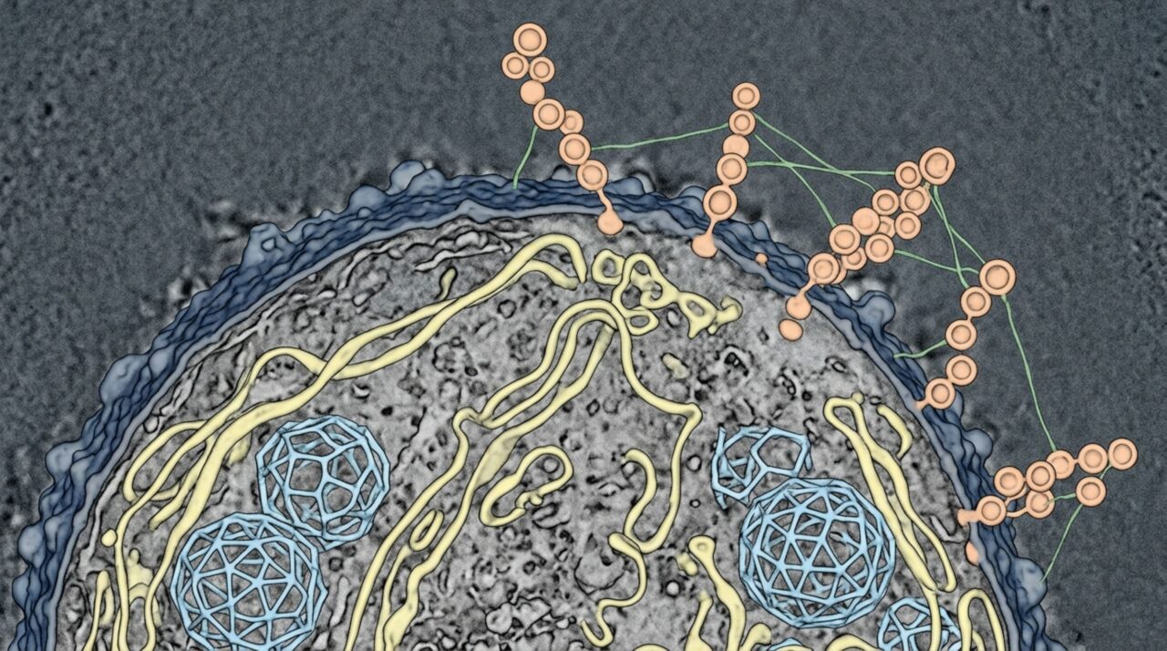 Vesículas e estruturas internas incomuns ampliam o estudo da complexidade celular em arqueias Asgard
