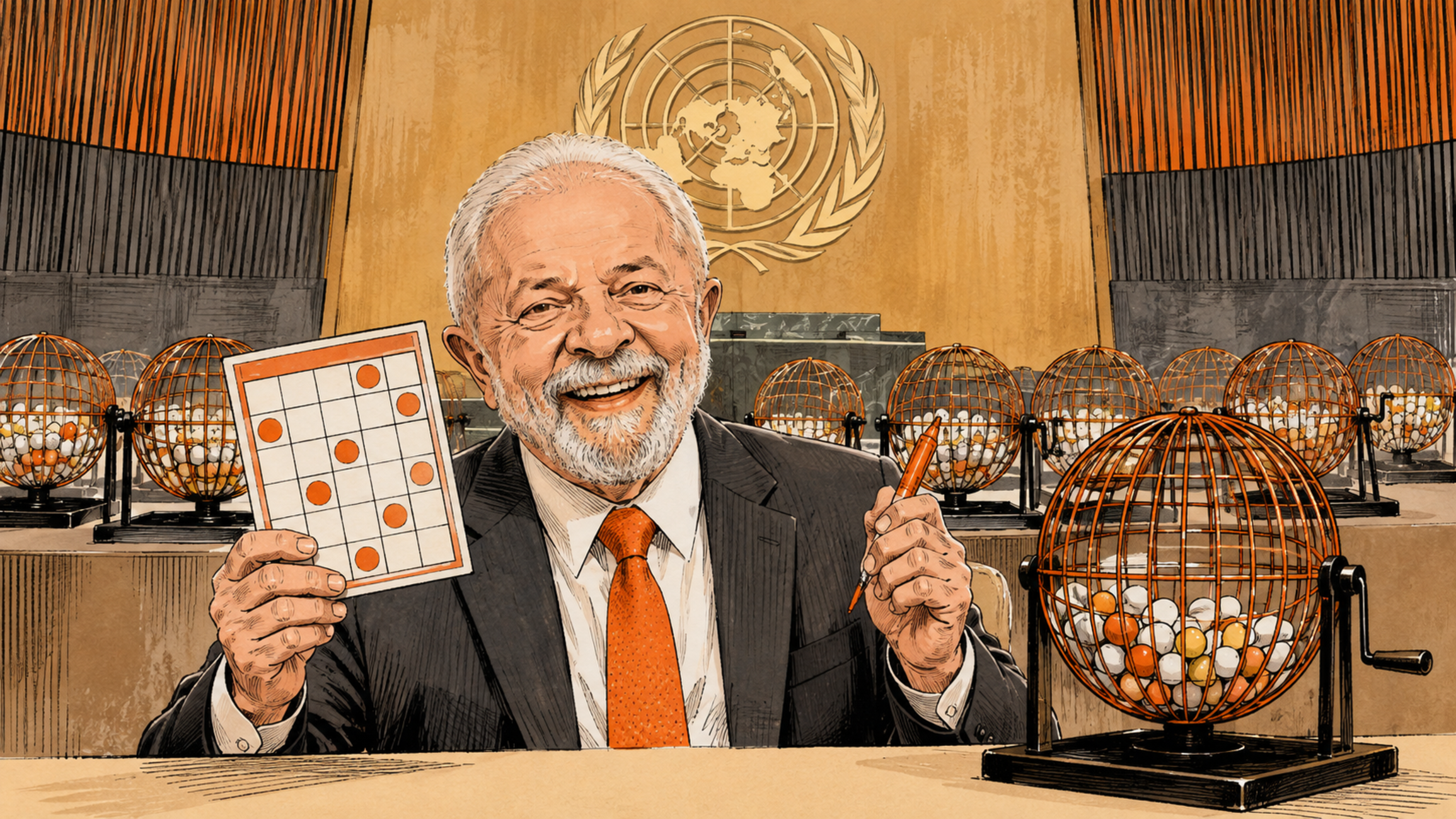 Crusoé: Bingo do Lula na ONU ganha versão eleitoreira