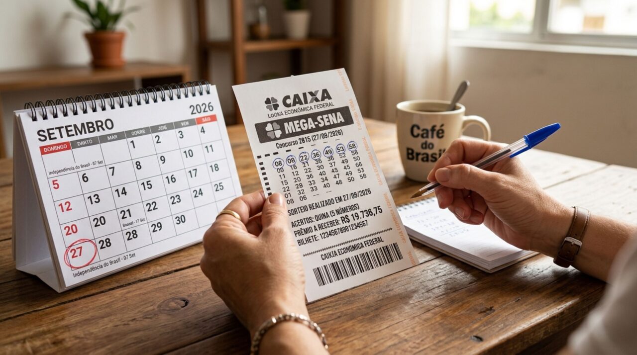 Comunicado oficial para sorteio da Mega-Sena do dia 24