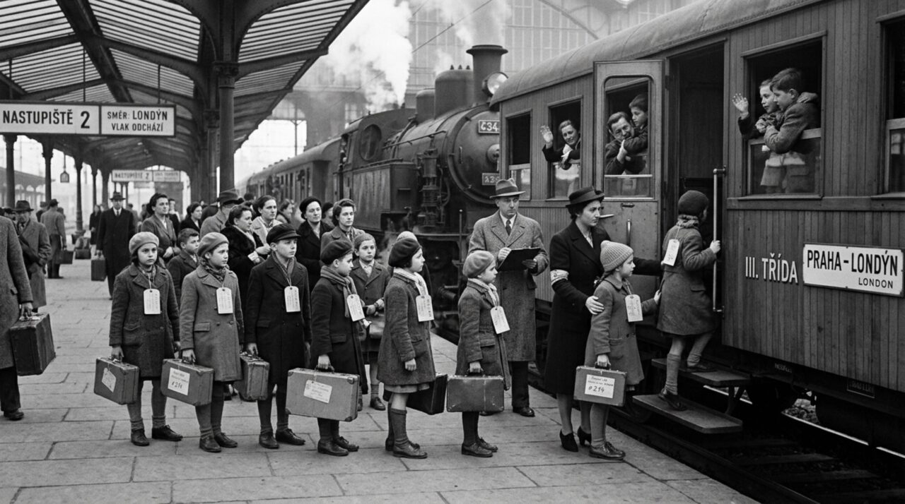 Entre março e agosto de 1939, a rede de Nicholas Winton ajudou a organizar oito transportes que levaram cerca de 669 crianças para a Grã-Bretanha