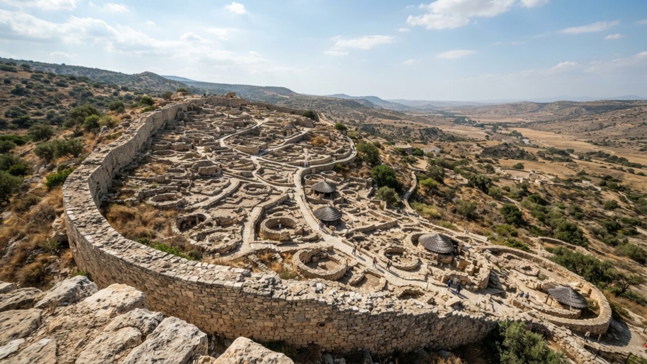 Casas circulares de 9 mil anos ainda desenham o chão: aldeia de Choirokoitia guarda pistas sobre os primeiros agricultores do Mediterrâneo