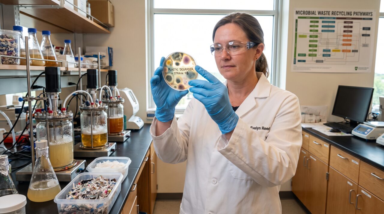 A carreira de Engenheiro de Biologia Sintética e o trabalho com bactérias que devoram plástico