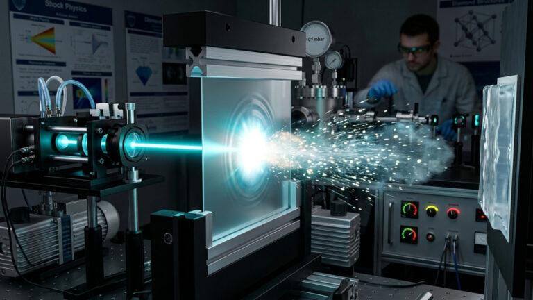 Cientistas disparam laser contra plástico e transformam cada pulso em cerca de 10 trilhões de nanodiamantes