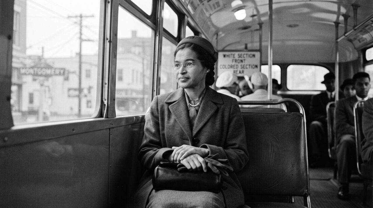 Rosa Parks, mãe do movimento dos direitos civis nos EUA, sobre enfrentar a insegurança: “Aprendi ao longo dos anos que, quando a mente está decidida, isso diminui o medo”