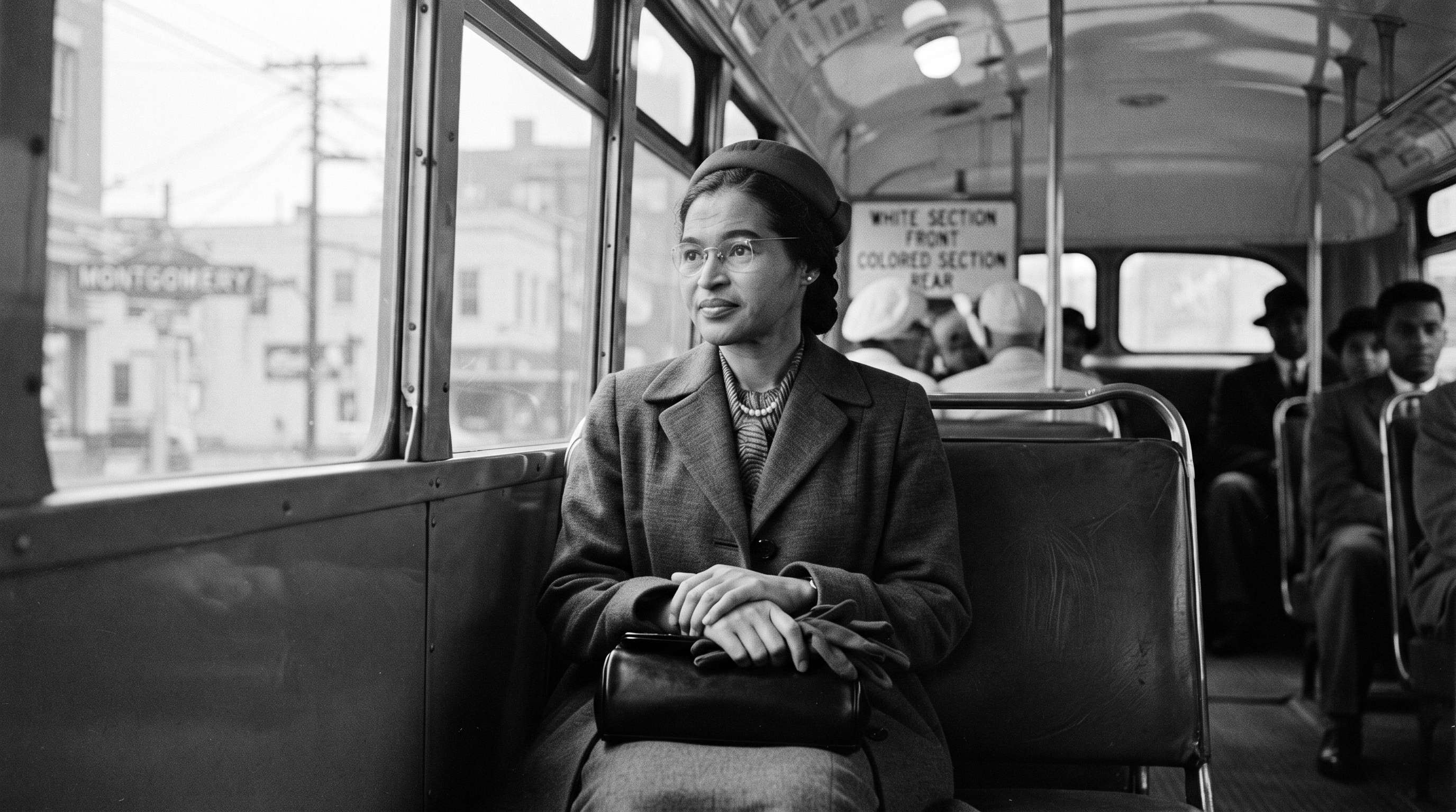 Rosa Parks, mãe do movimento dos direitos civis nos EUA, sobre enfrentar a insegurança: “Aprendi ao longo dos anos que, quando a mente está decidida, isso diminui o medo”
