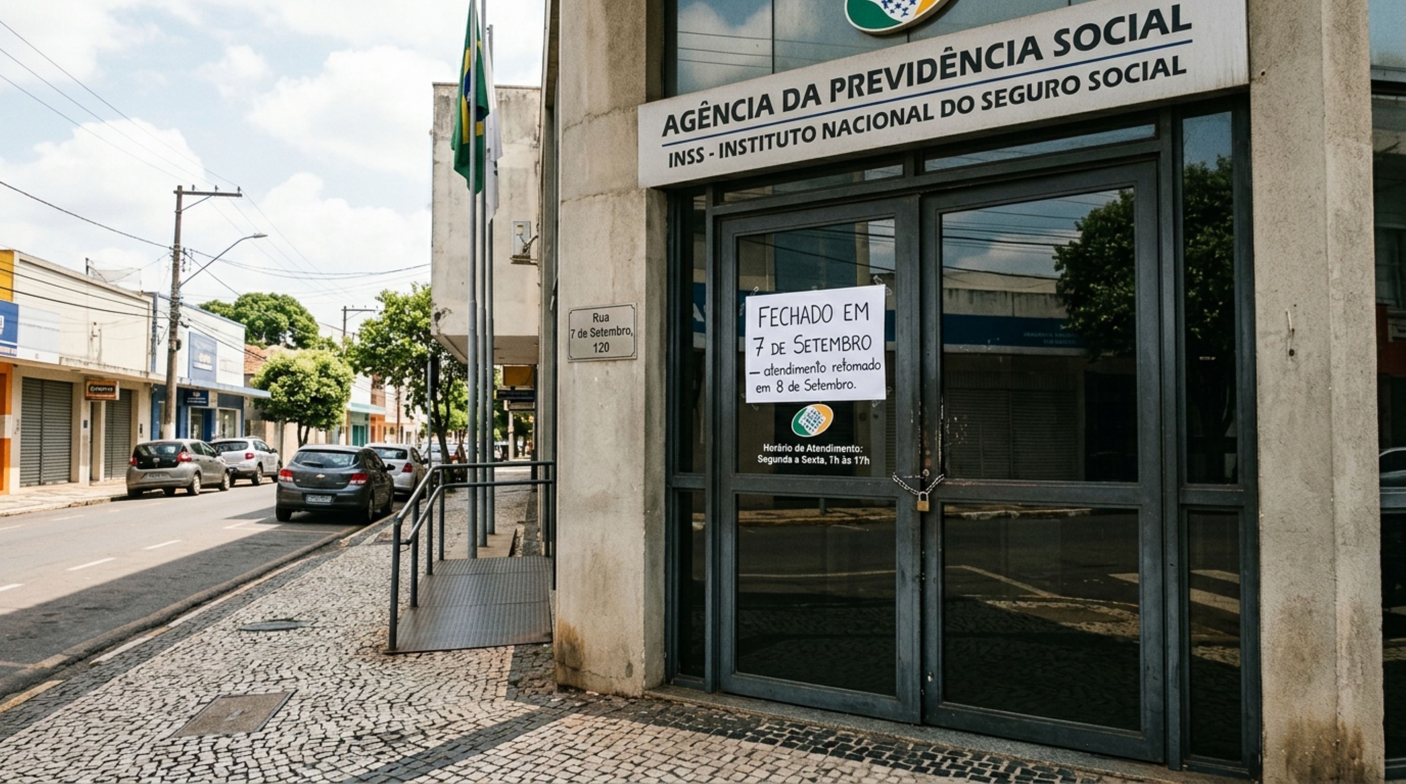 Agências da Previdência Social fecham nesta segunda-feira, 7 de setembro, em todo o país