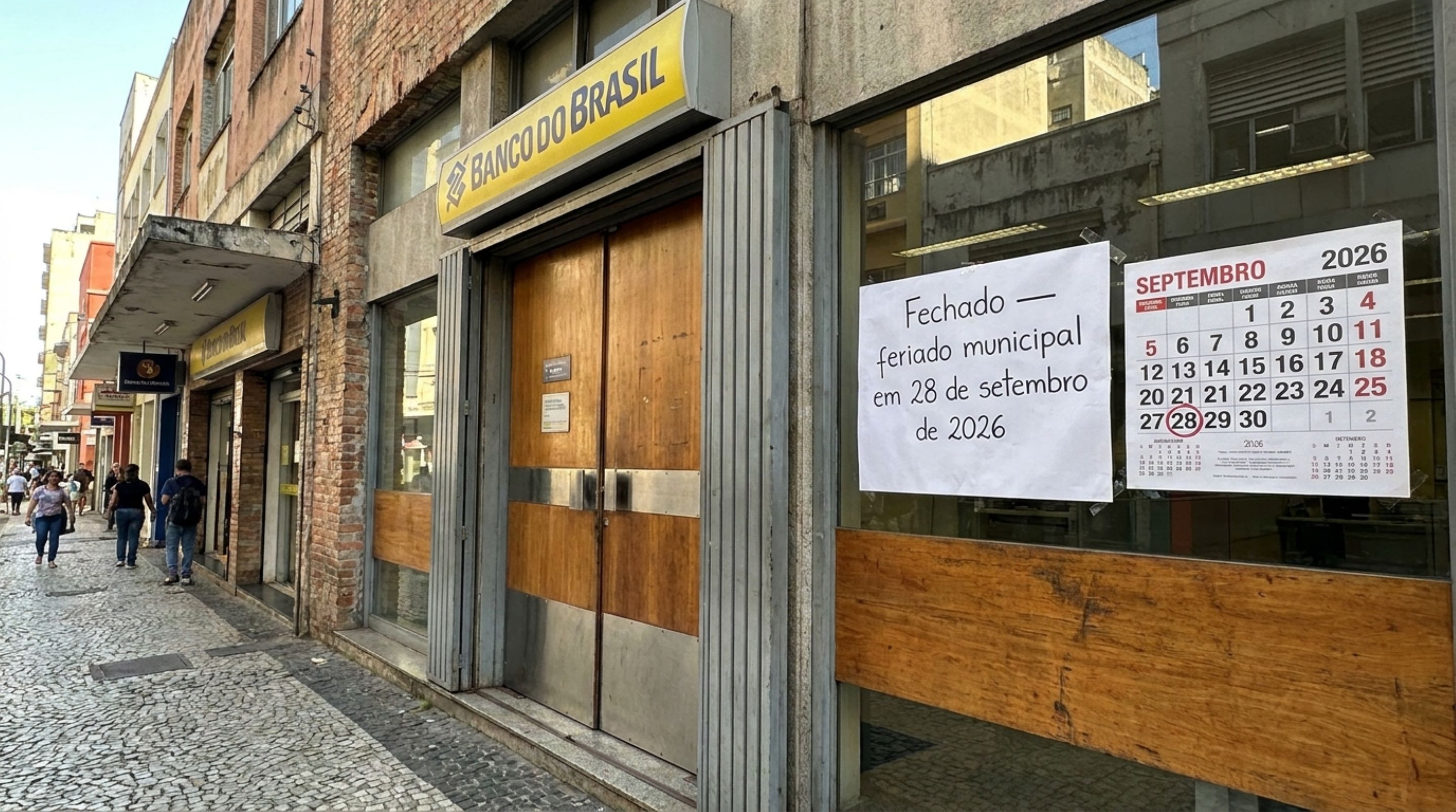 Fechamento de bancos no dia 28 atinge cidades em todo o Brasil