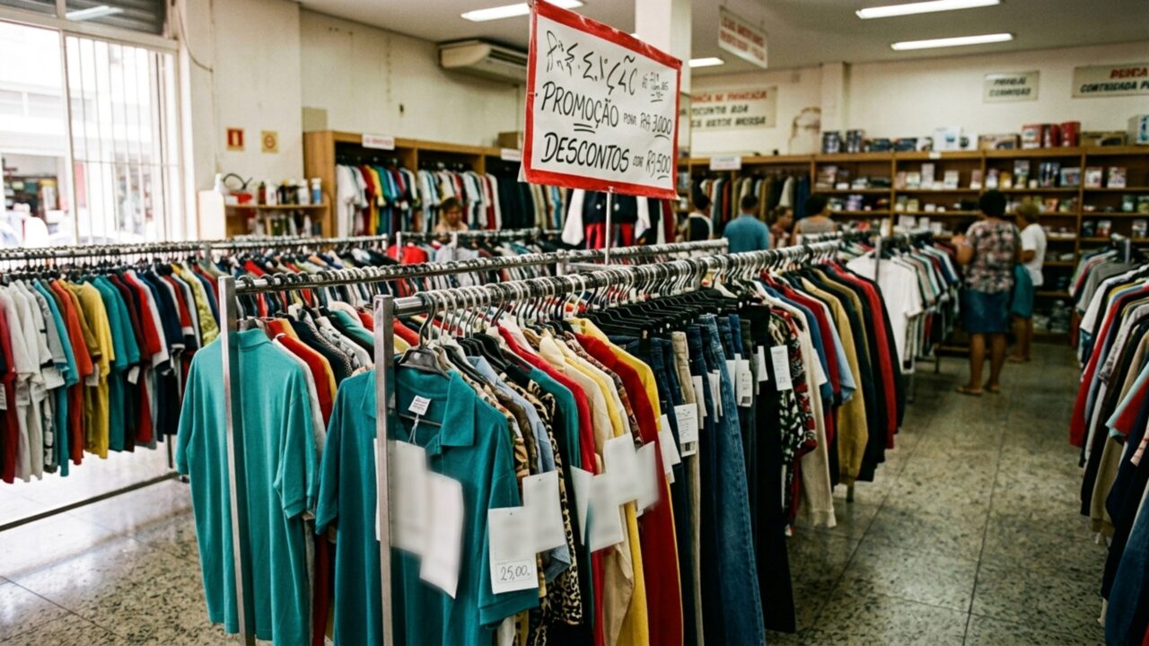 As prateleiras ainda estavam cheias quando começou a última liquidação: rede de 110 anos fecha 19 lojas e transforma uma das marcas mais tradicionais da região em memória