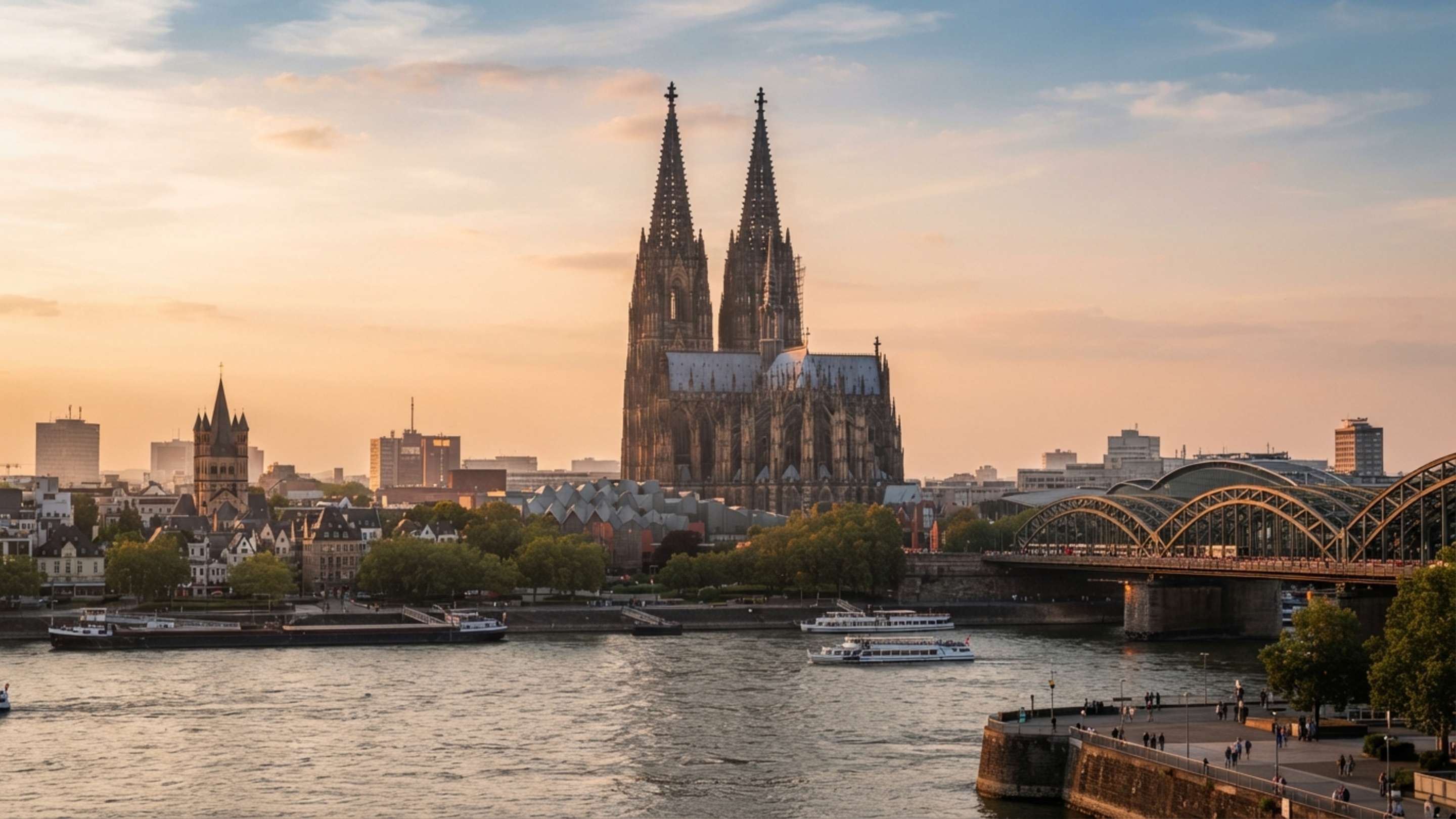 Uma catedral levou séculos para subir e terminou com duas torres de 157 metros: Colônia cresceu ao redor de uma obra iniciada em 1248