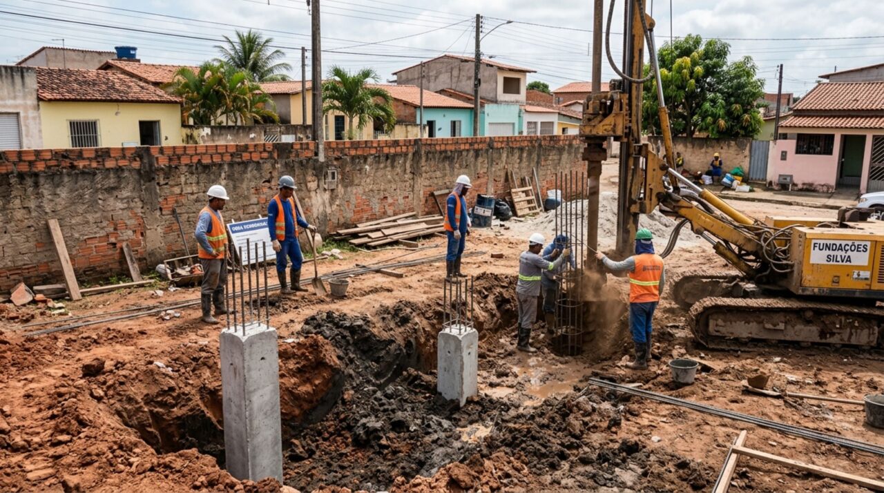 Proprietário dispensa a sondagem do solo para economizar R$ 3 mil e descobre, no meio da obra, que a fundação precisará ser refeita com estacas mais profundas