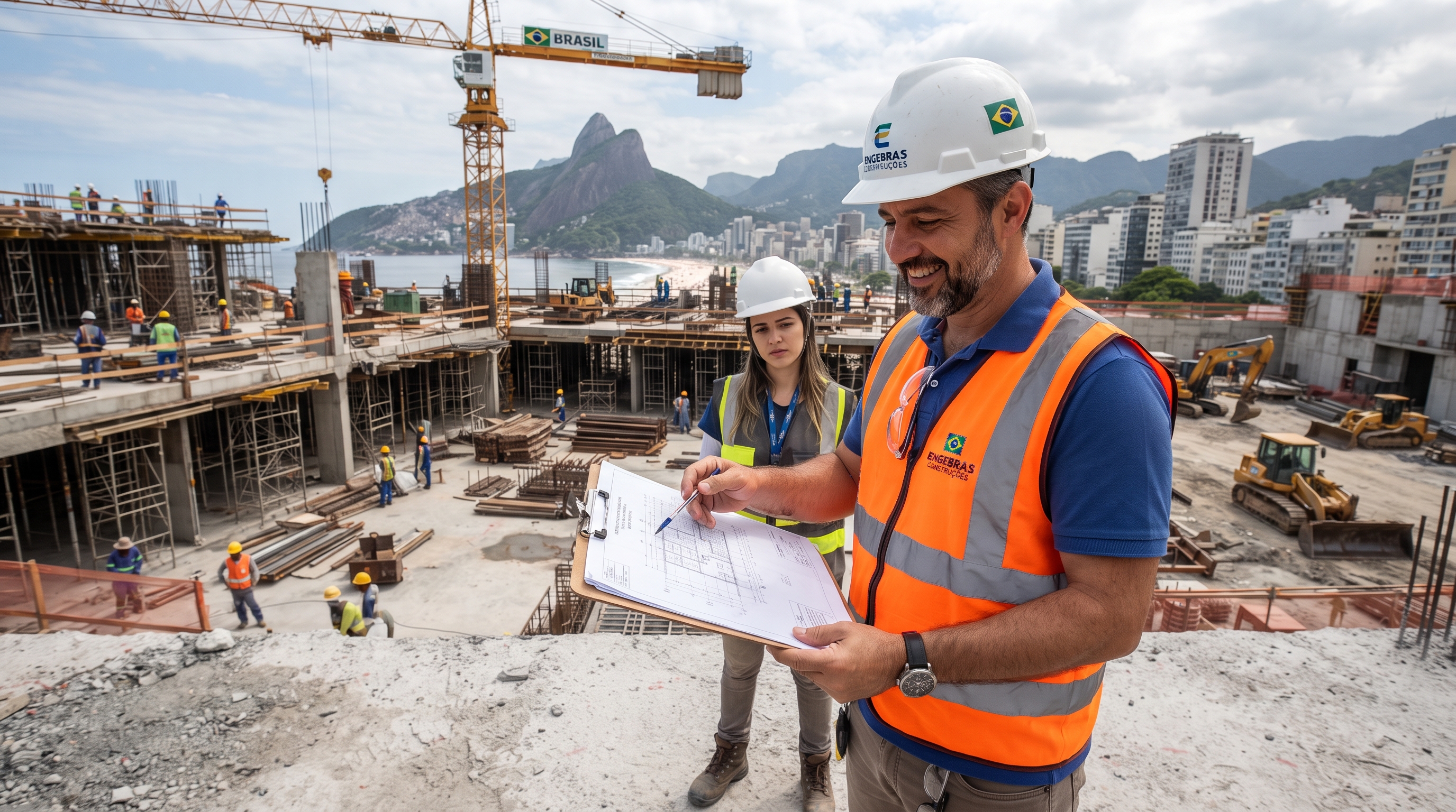 A respeitada e tradicional carreira de R$ 14 mil mensais que transforma anos de experiência prática na construção civil em liderança de canteiros de obras