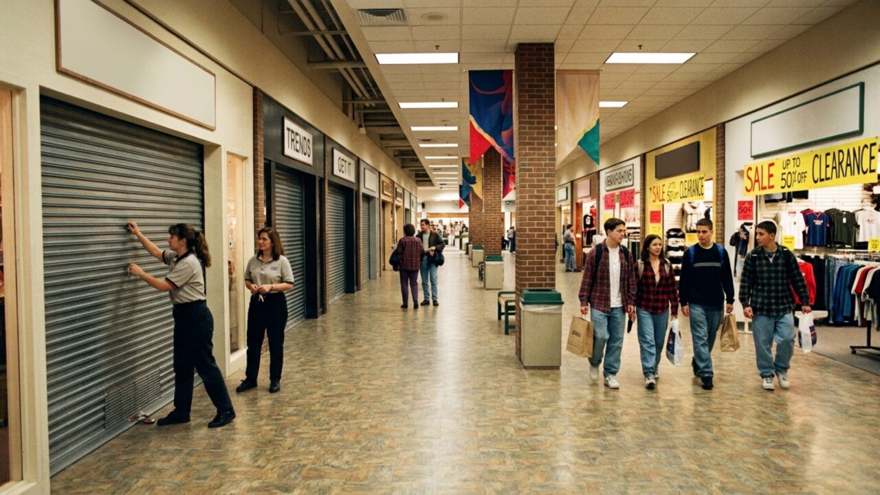 Mais de 500 vitrines de shopping recebem a mesma notícia: após quase três décadas, rede abandona a tentativa de recuperação e cerca de 7 mil empregos ficam pelo caminho
