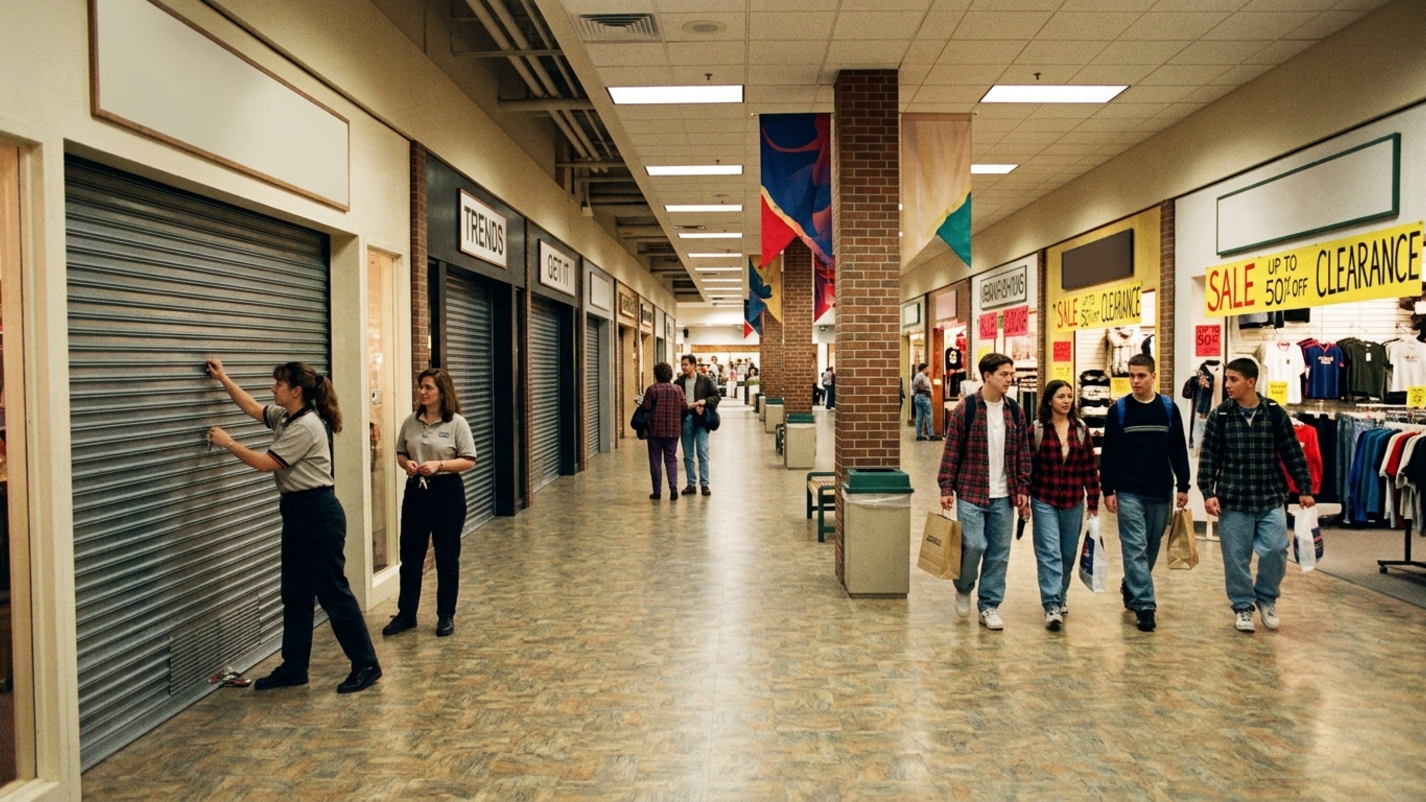 Mais de 500 vitrines de shopping recebem a mesma notícia: após quase três décadas, rede abandona a tentativa de recuperação e cerca de 7 mil empregos ficam pelo caminho