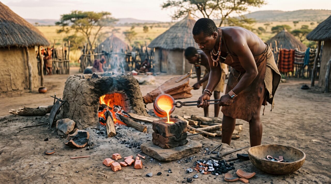 Objetos de cobre de um assentamento no Kalahari viajaram até 950 quilômetros, mas o estanho vinha sempre do mesmo vale