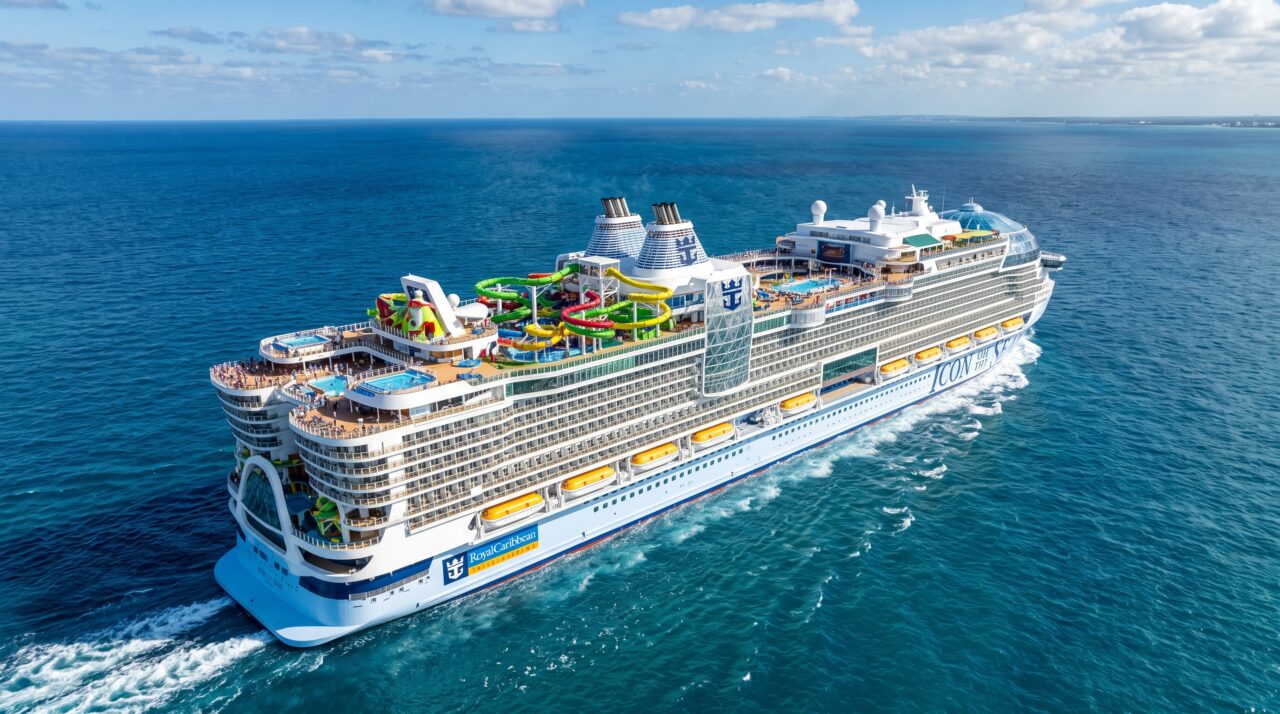 Tamanho, capacidade e atrativos do navio Icon of the Seas.