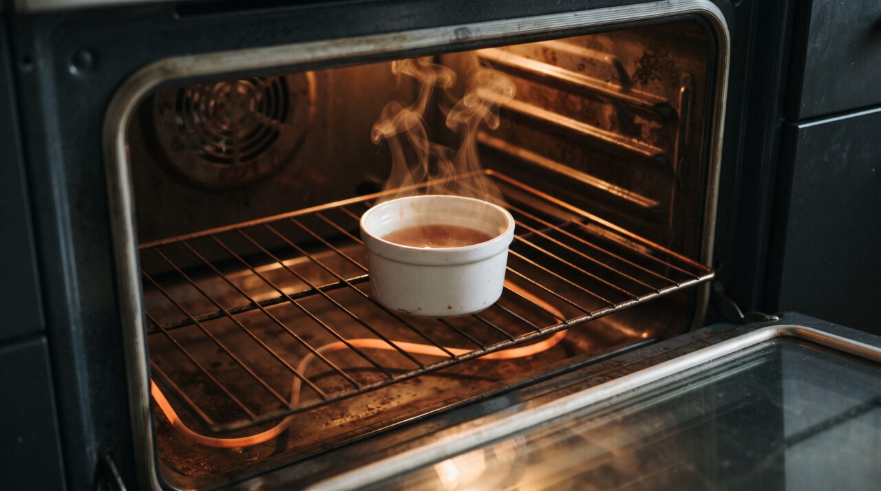 Assar algumas gotas de essência de baunilha em uma xícara no forno morno: o segredo de corretor de imóveis para deixar a casa inteira com cheiro de limpeza e aconchego