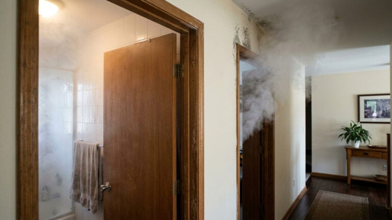 Depois do banho, a porta do banheiro deve ficar aberta ou fechada Especialista explica o erro que espalha mofo pela casa