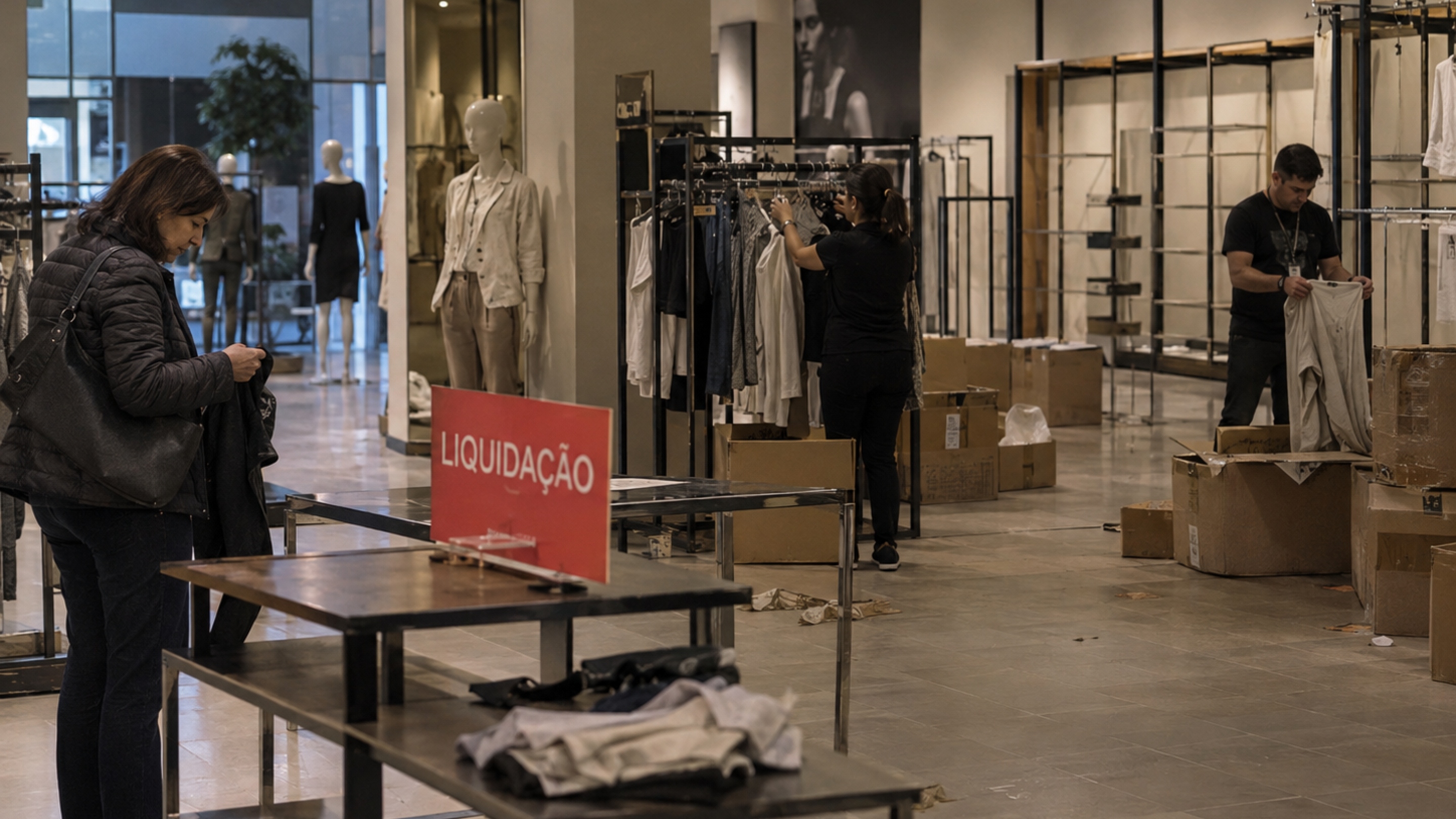 Depois de décadas ocupando os shoppings, rede encerra 250 lojas de uma só vez e aproximadamente 4 mil empregos deixam de existir