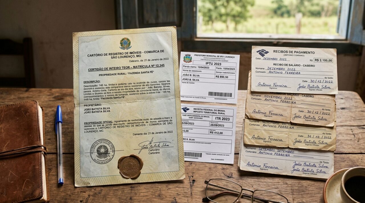 Caseiro realizou serviços por 20 anos para família com sítio no interior, agora alega que a casa e o terreno pertencem a ele, pelo conhecido usucapião, já que trabalhava sem contrato, e a família nunca visitava o local