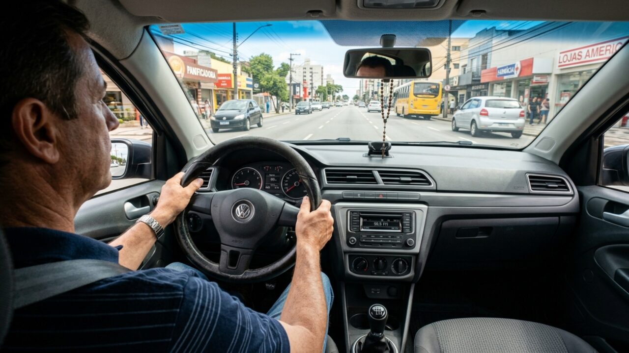 O que significa quando o carro começa a puxar para um dos lados mesmo em uma rua reta?