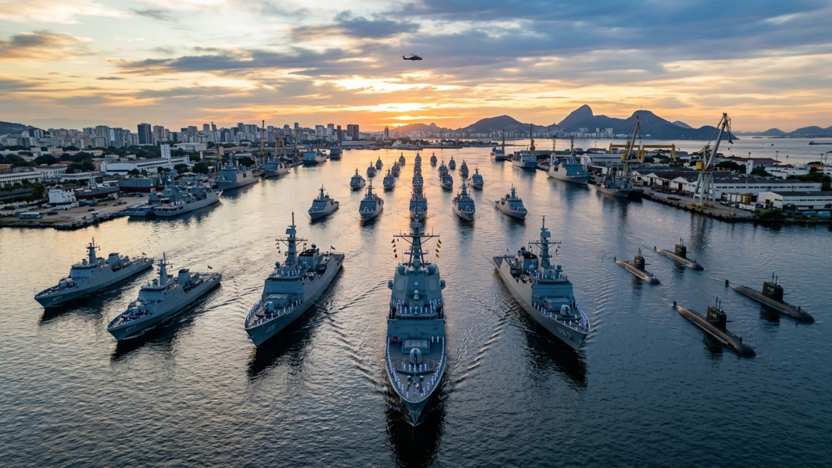 É oficial: Confirmado investimento de bilhões na maior renovação naval em décadas: adquire 37 navios de guerra e 4 submarinos - QTU Questões do Universo