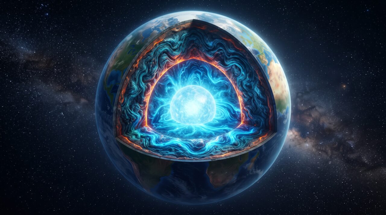 A ciência acha um oceano gigante escondido no manto da Terra