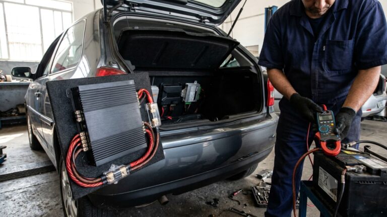 Motorista instala som de R$ 6 mil, a bateria passa a descarregar toda semana e o eletricista explica que o alternador do carro nunca foi projetado para aquele consumo