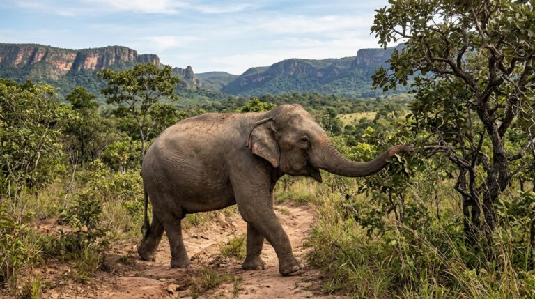 Sandro, um elefante resgatado que viveu quatro décadas em um zoológico, viaja 1.600 quilômetros para começar uma nova vida em um santuário