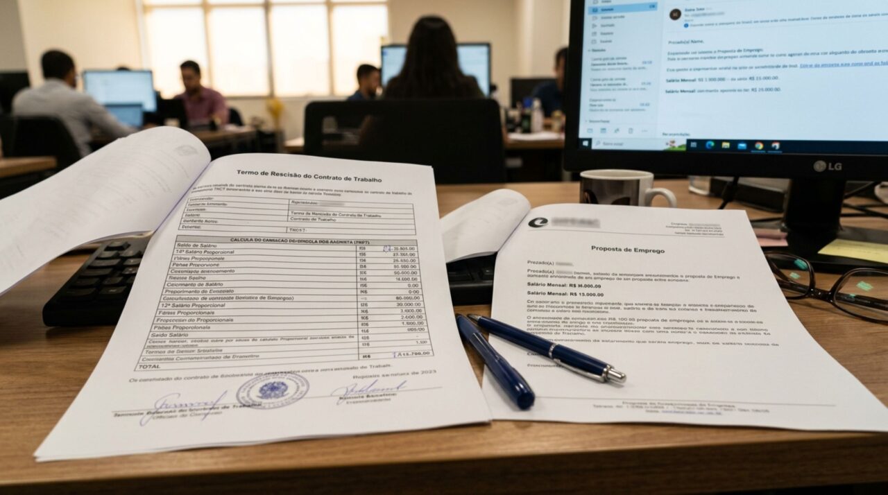 Trabalhador pede demissão após conseguir salário maior em outra empresa e, ao receber o acerto, descobre por que não terá a multa de 40% do FGTS
