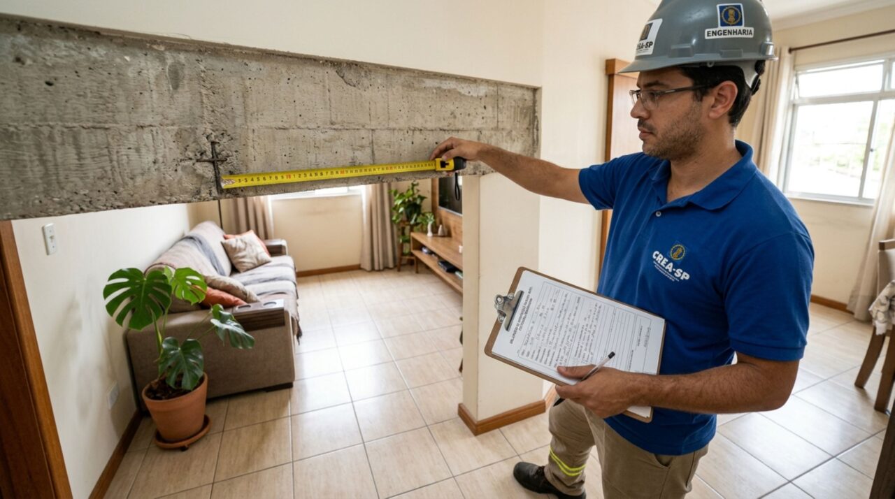 Casal economiza no projeto estrutural, usa a planta de um conhecido e, ao pedir o habite-se, descobre que a obra precisa de laudo assinado para ser regularizada
