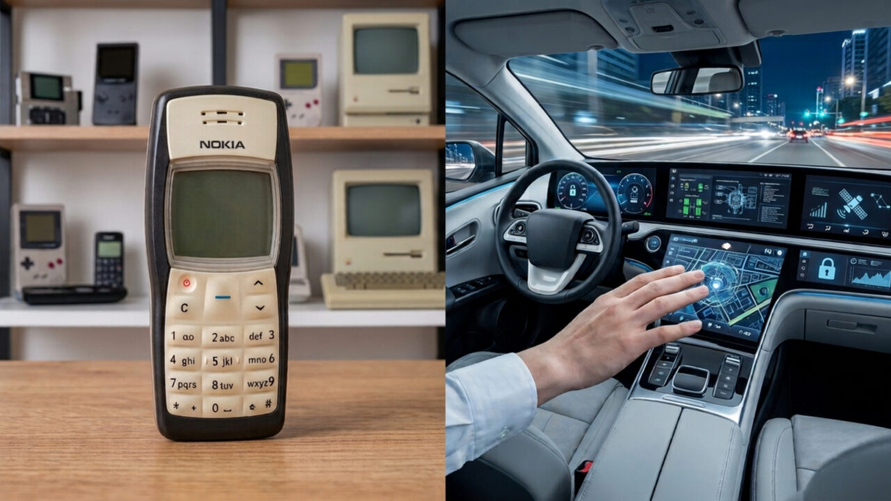 Enquanto o Nokia 1100 volta a ser a vendido como item de colecionador e tendência em 2026, a Blackberry deixa de lado os celulares e aponta para uma estratégia diferente