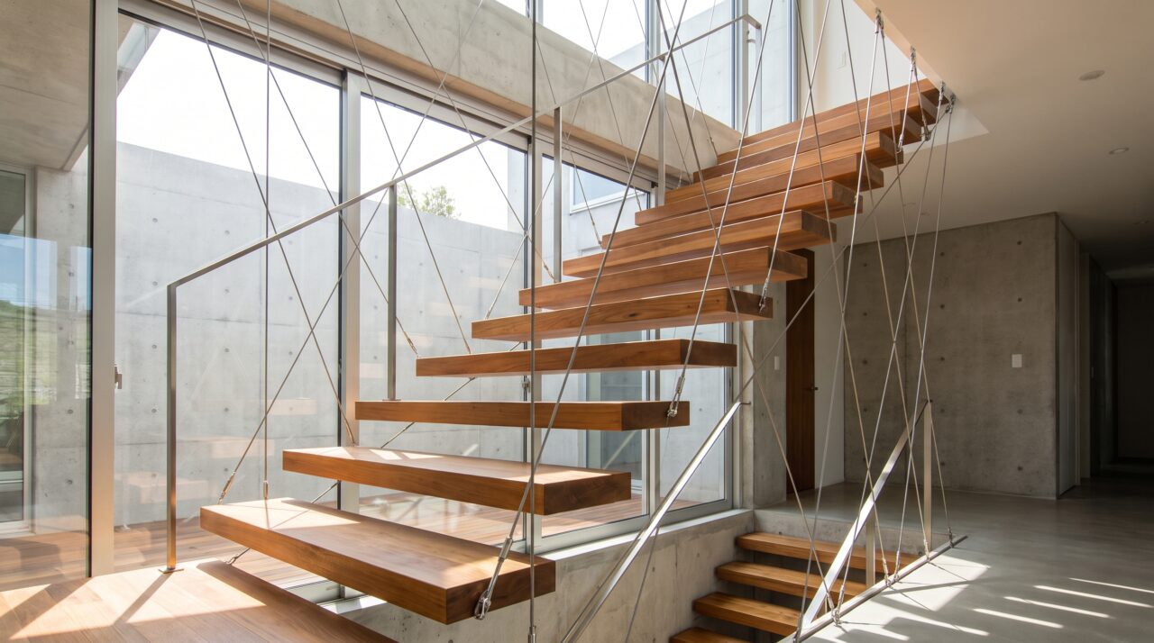O uso das estruturas de tensegridade na arquitetura para criar construções que parecem flutuar