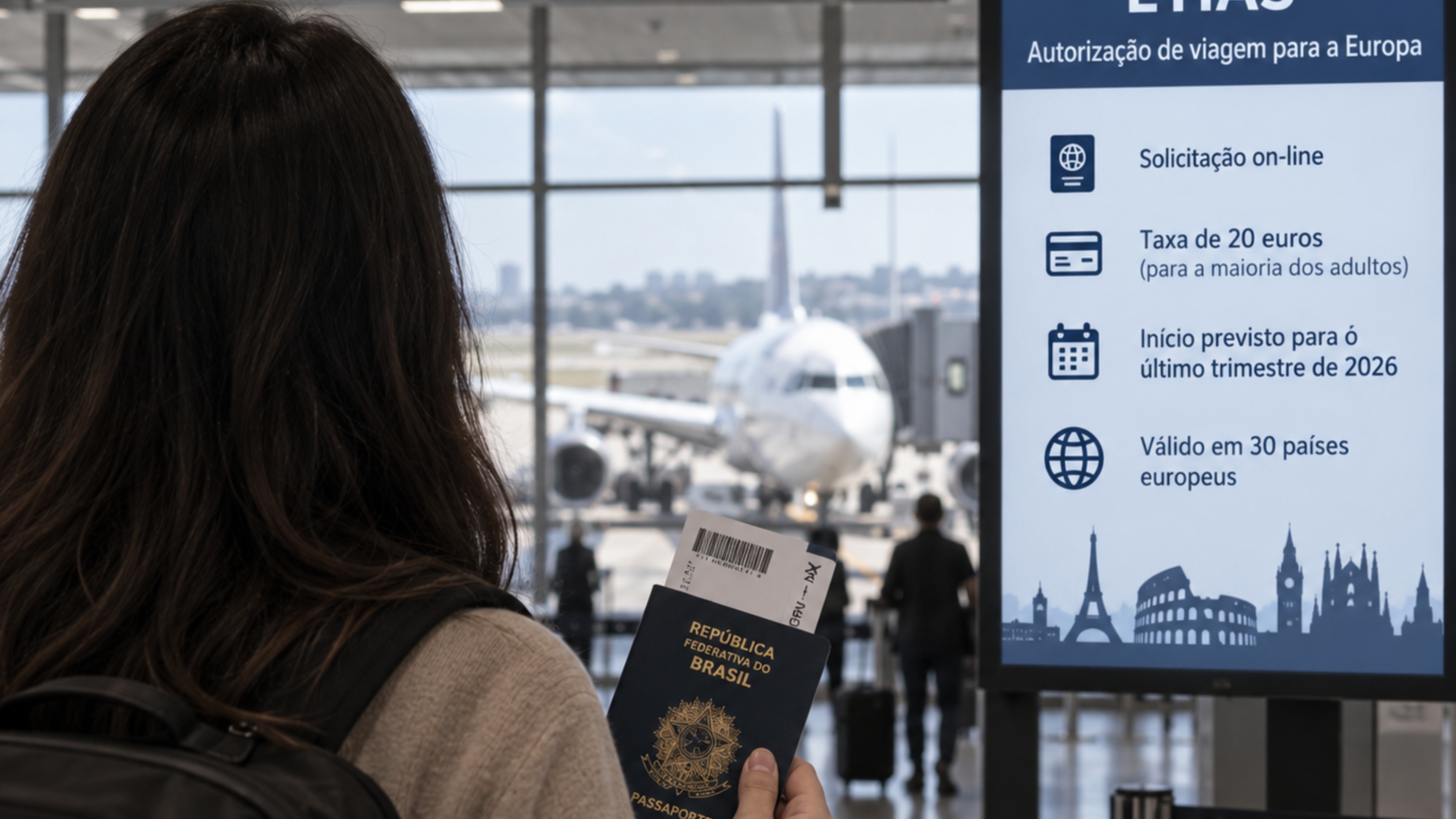 Espanha se junta a Portugal, Itália e França em nova cobrança obrigatória para turistas brasileiros, prevista para começar ainda em 2026