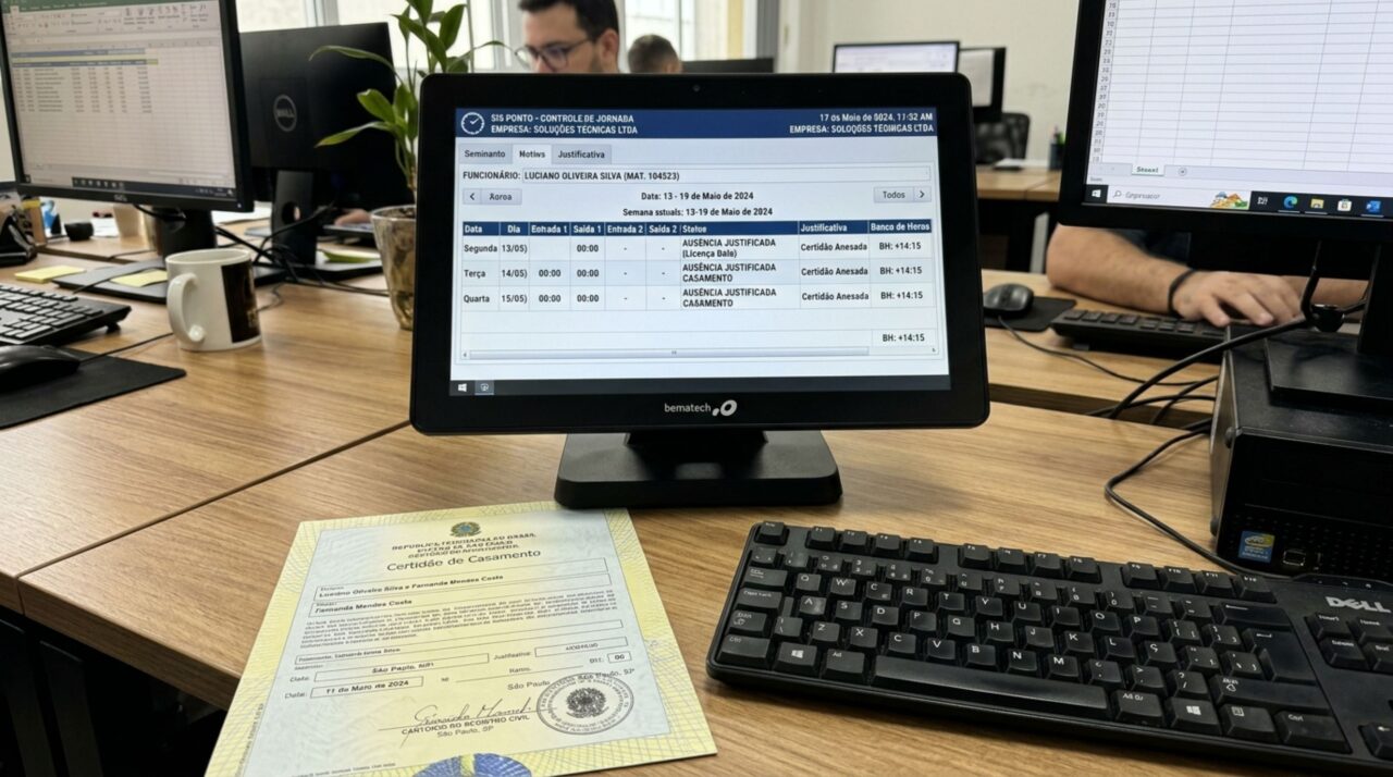Funcionário avisa que vai se casar e chefe manda usar três dias do banco de horas, trabalhador consulta o RH e descobre que a CLT prevê ausência remunerada específica para casamento